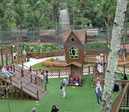 Pesona Taman Wisata Karang Resik Tasikmalaya , Lokasi Dan Harga Tiket Masuknya